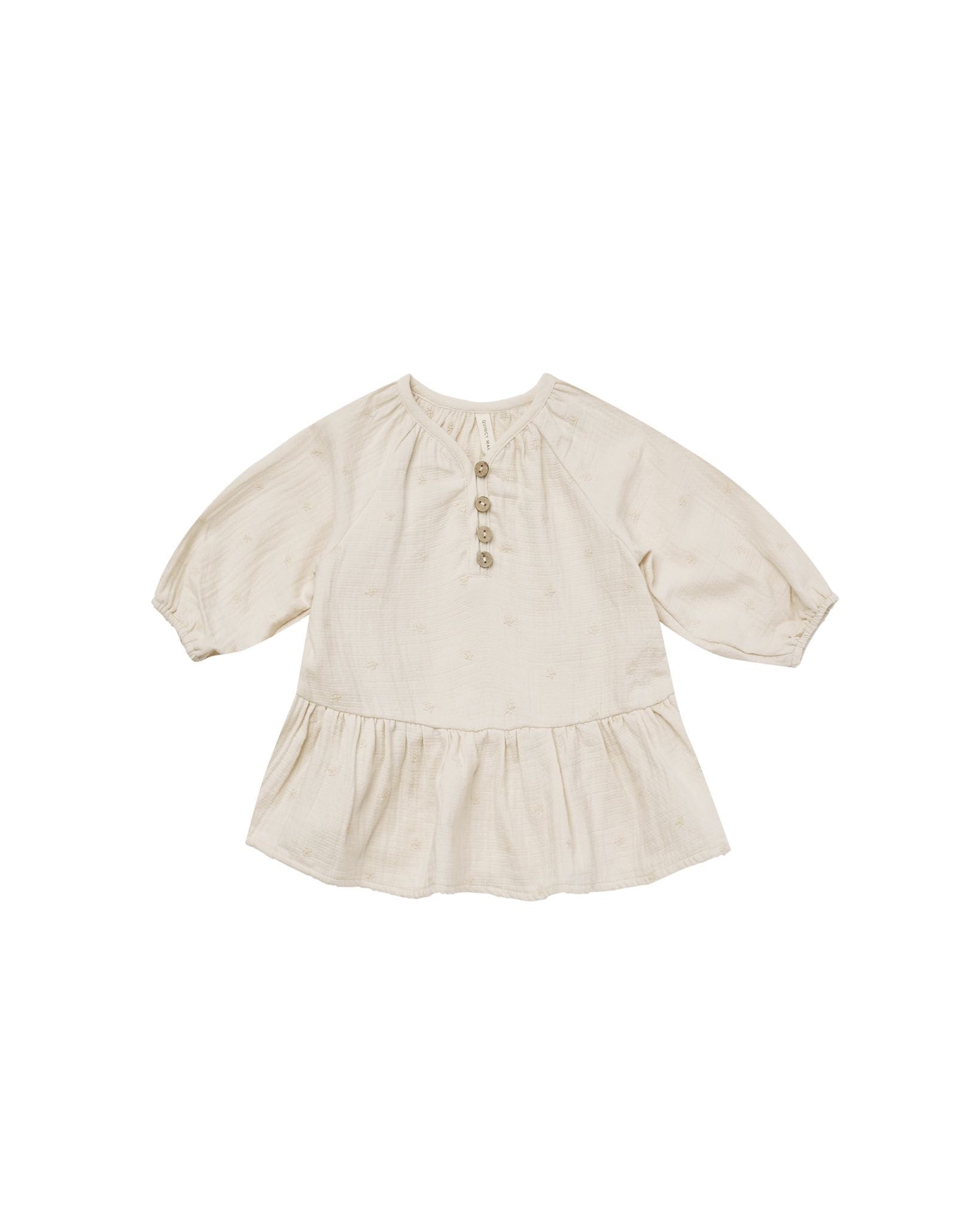 Quincy Mae Baby Girl Lany Dress  QM464PREV  Daisy Embroidery