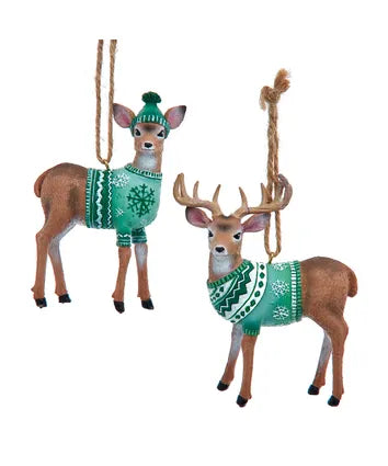Kurt Adler Nordic Deer D4675