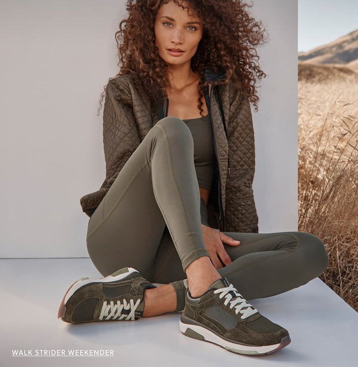 Vionic Walk Strider Weekender  -  Olive/Moss