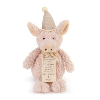 Demdaco Piggy Wigg Birthday Pig