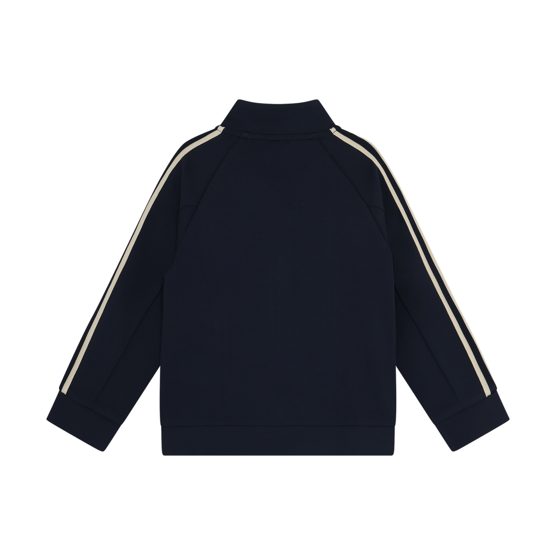 Minymo Boys Sweat Jacket With Zipper Closure   134461-7997