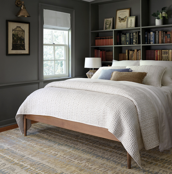 Paint Chip  Wool Rug - Natural