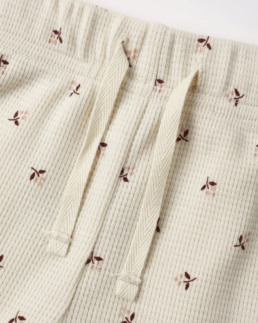 Quincy Mae Baby Girls Waffle Top & Pant Set   QM453CHAR   Fall Ditsy