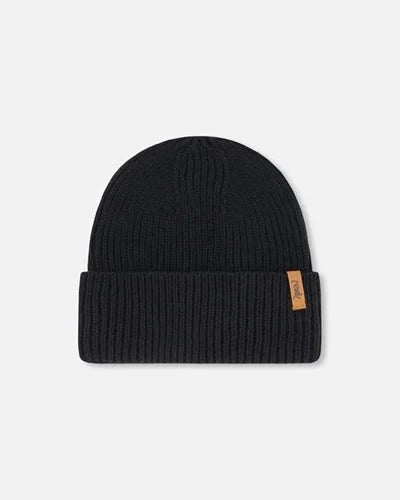 Deux Par Deux Knit Hat  G20ZW01-999  Anthracite **