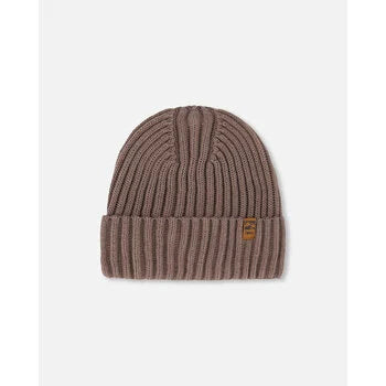 Deux Par Deux Knit Hat  G20ZW01-907  Pine Bark **