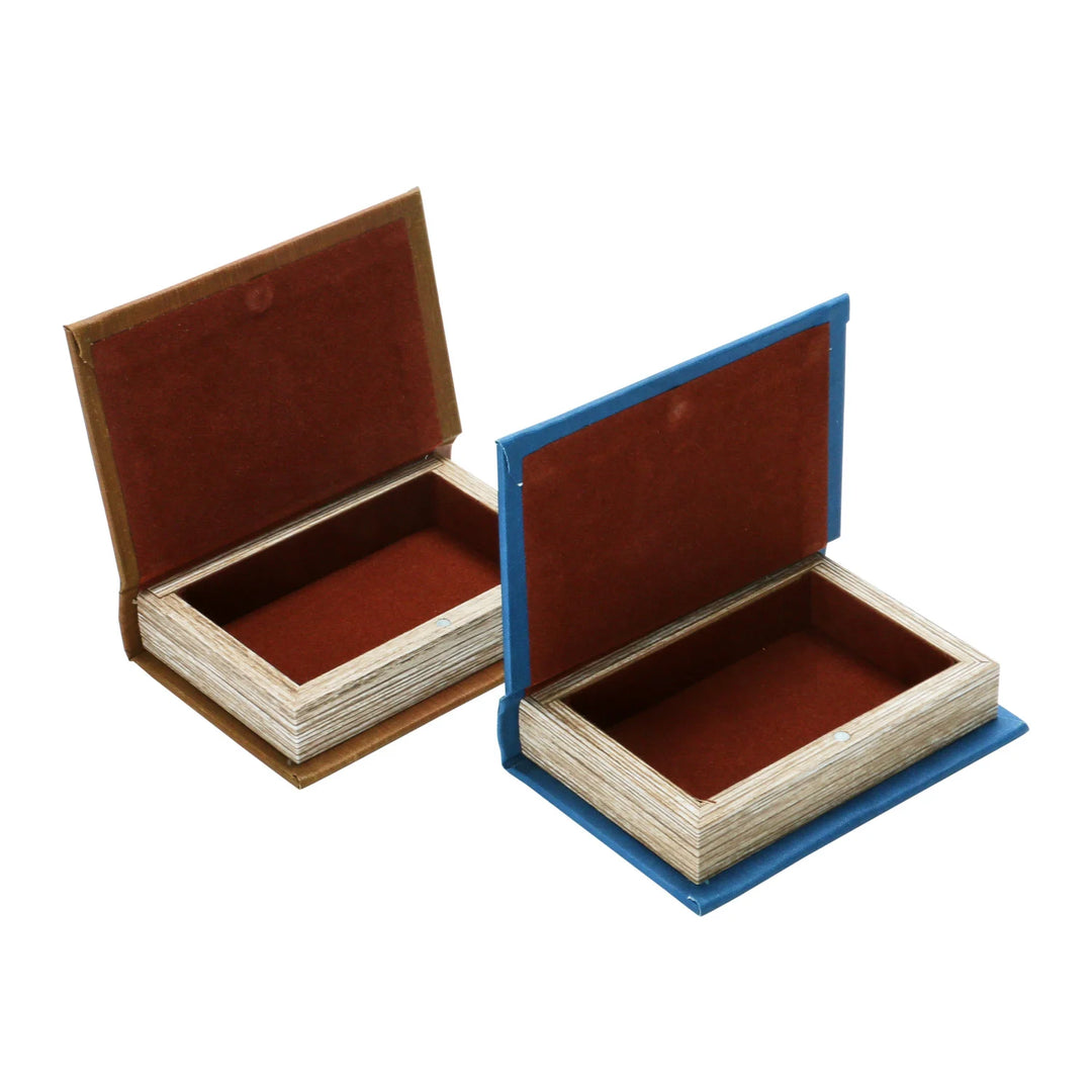 Creative Coop Canvas Storage Book DF4184
