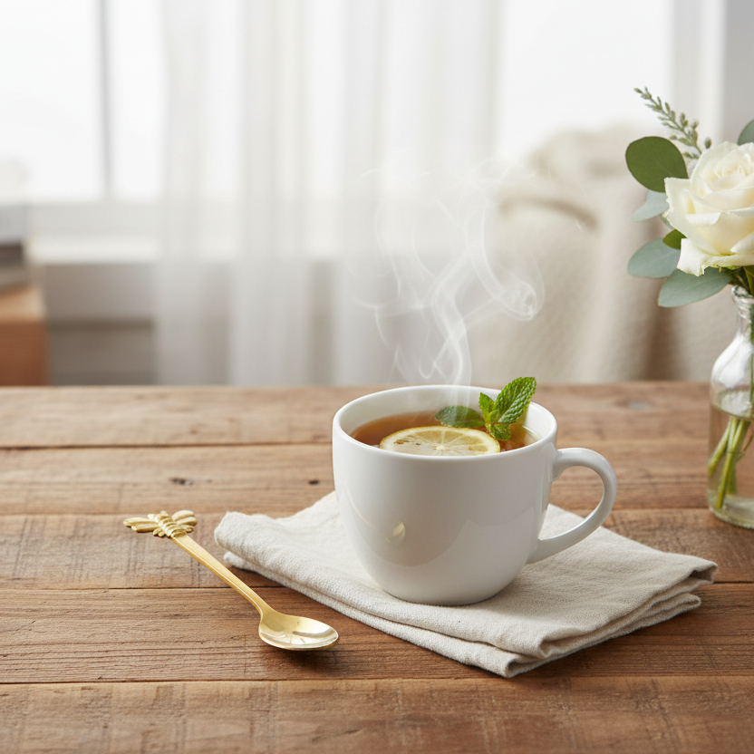 Creative Coop Bee Appetizer Spoon