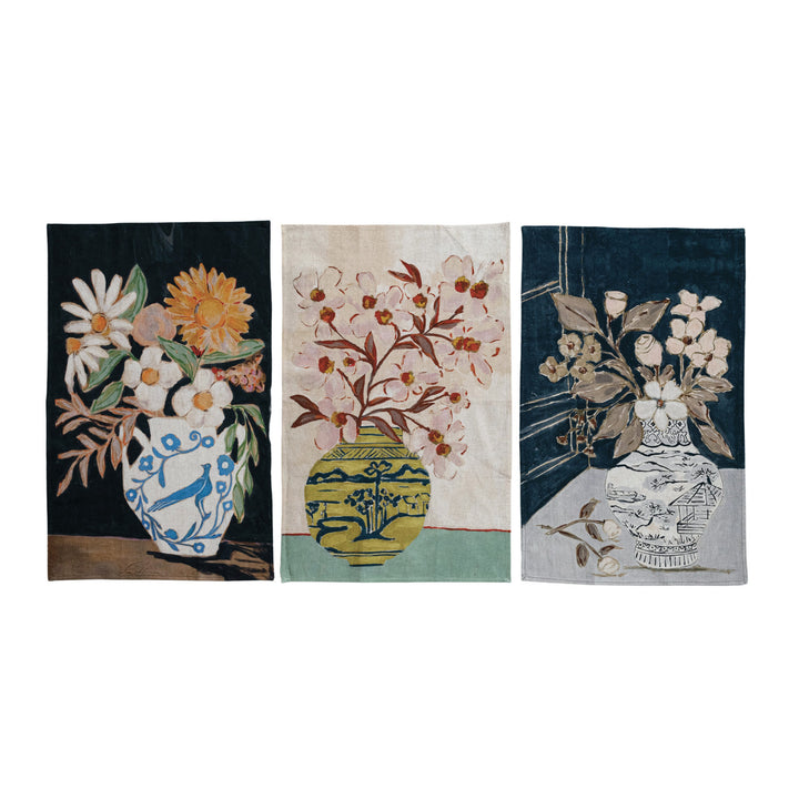 Creative Co-Op Teatowel  DF9907A  Assorted Styles