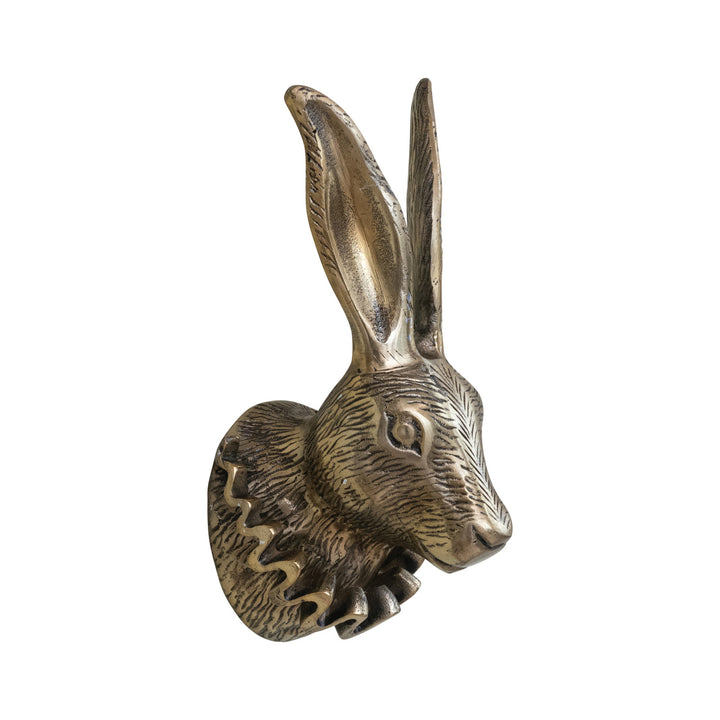 Creative Coop Rabbit Head with Ruffle DG0265