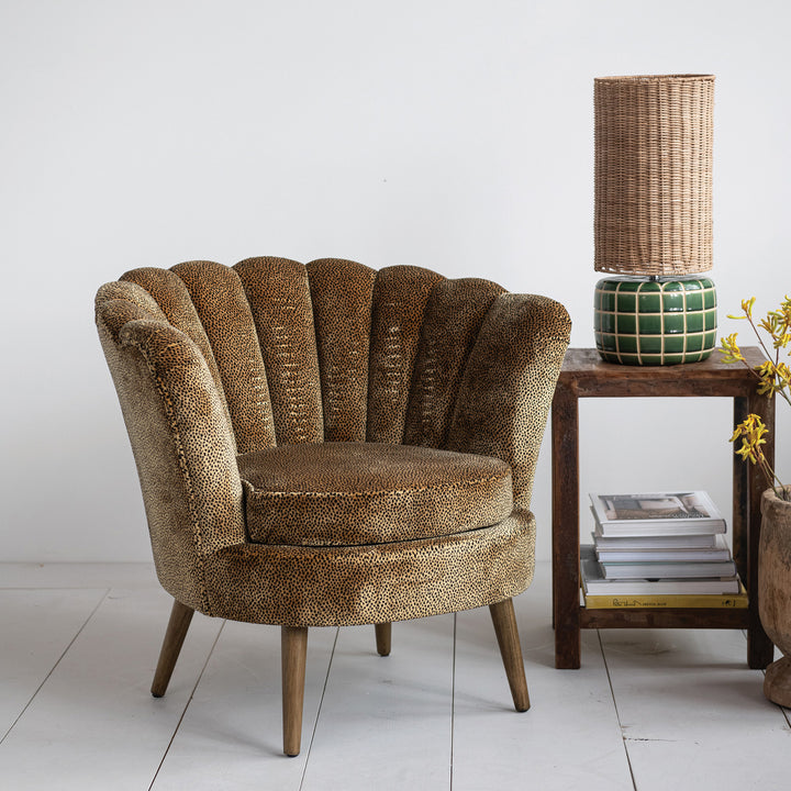 Creative Coop Leopard Chair DG0398