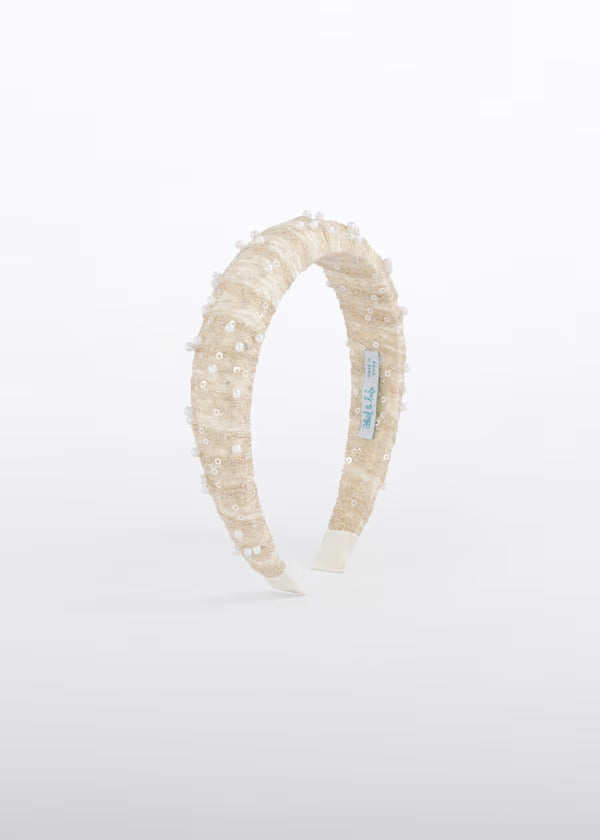 Abel & Lula Girls Beaded Headband   5919-49    Champan