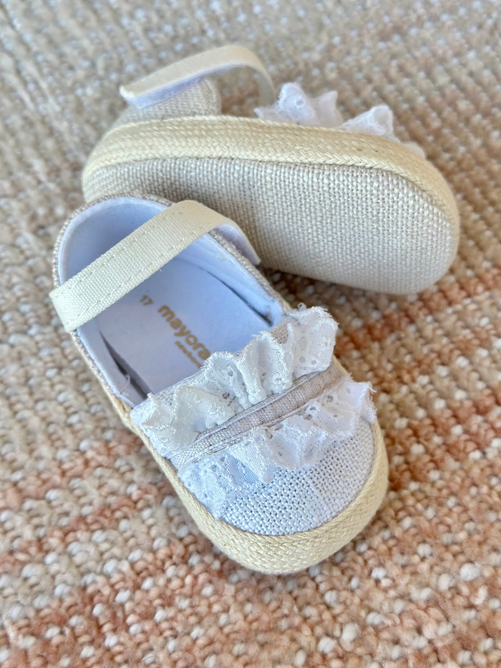 Mayoral Baby Girl Espadrilles  9741-61  Blanco