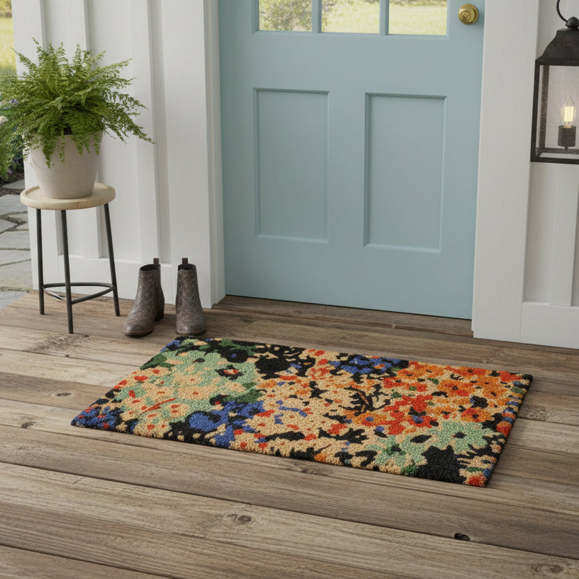 Tag Coir Mat - Wildflowers G20046