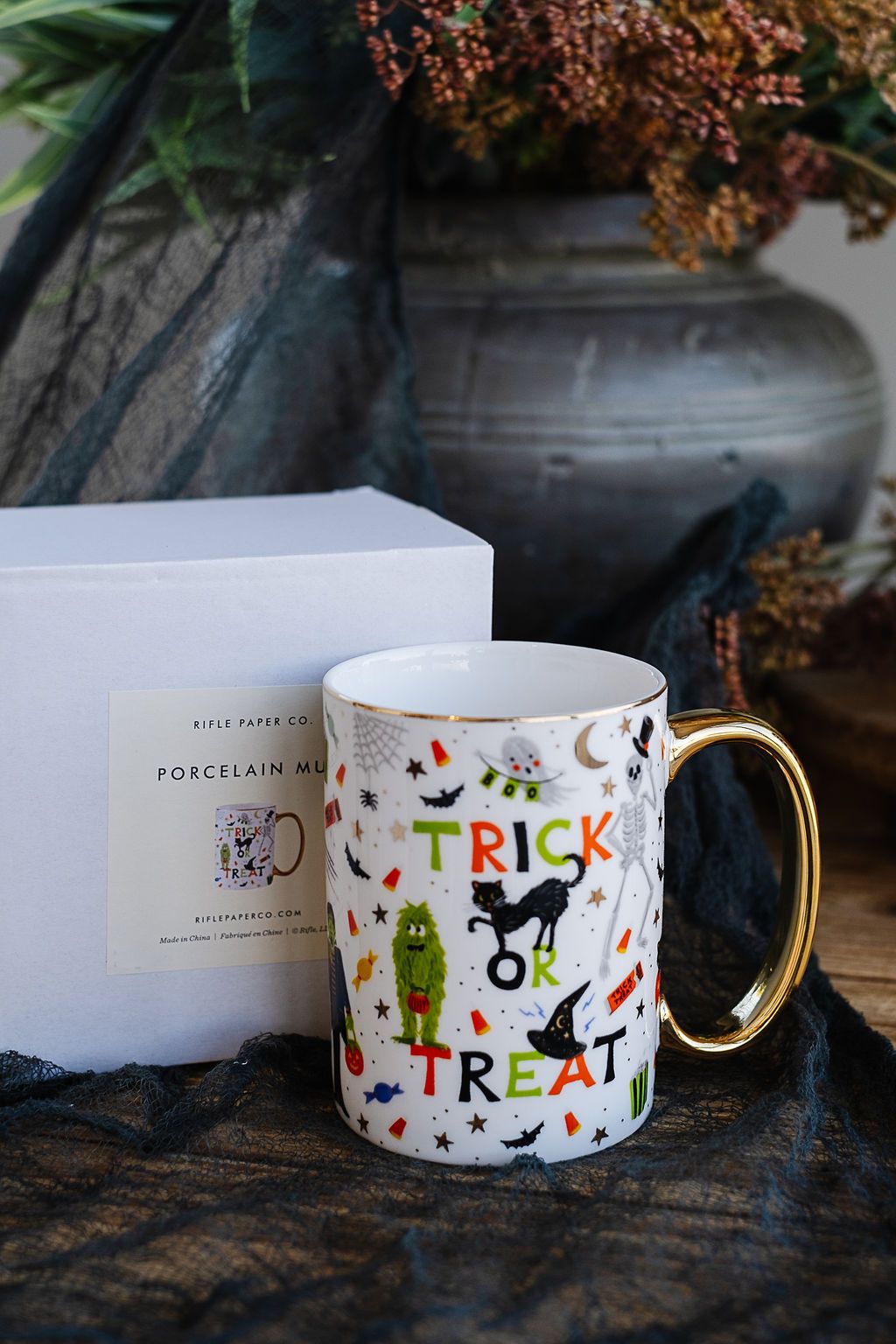 Rifle Paper Co Halloween Parade Mug