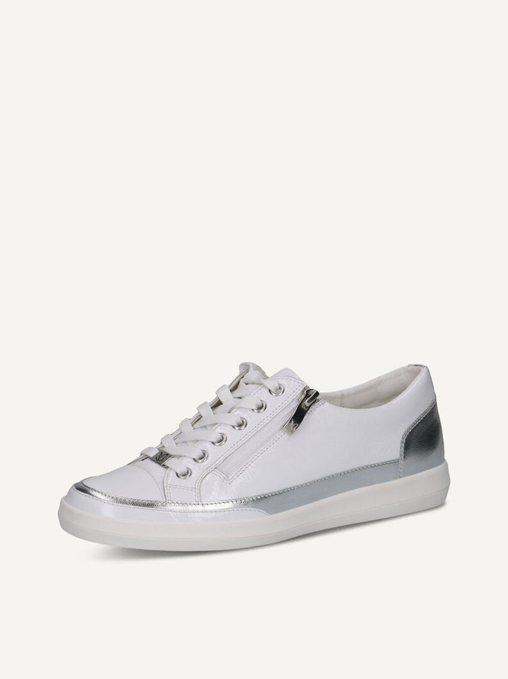 Caprice Sneaker  23706-44  White/Silver