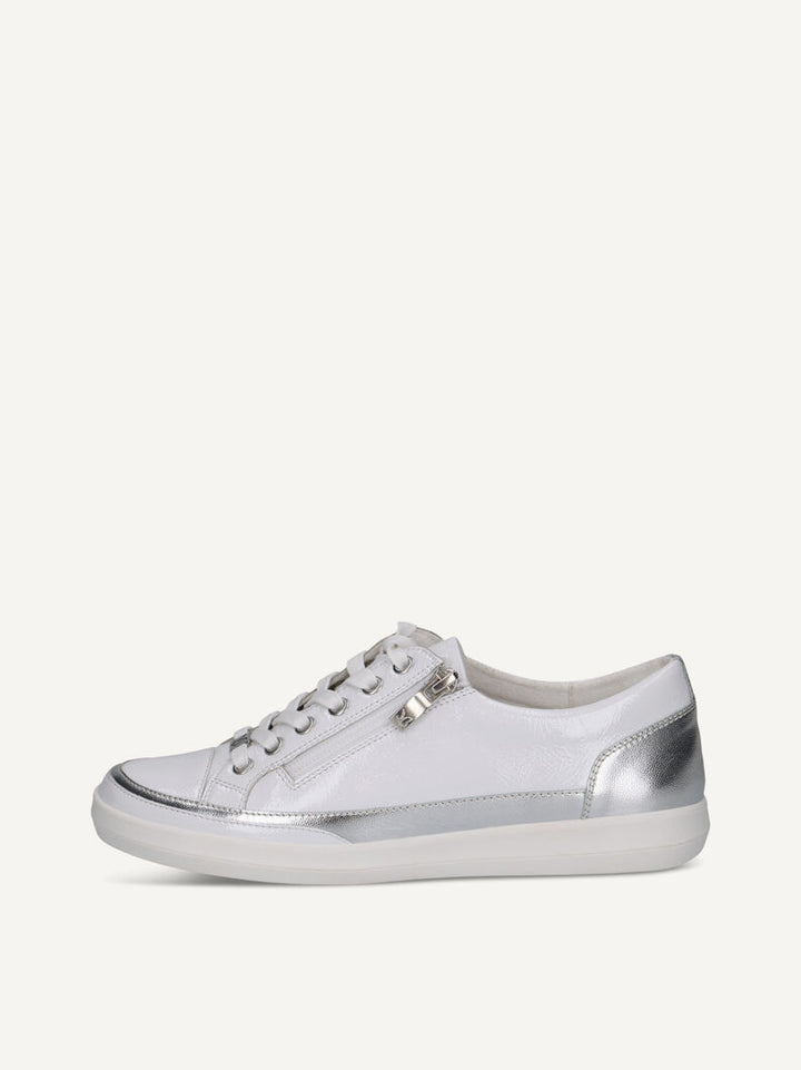 Caprice Sneaker  23706-44  White/Silver