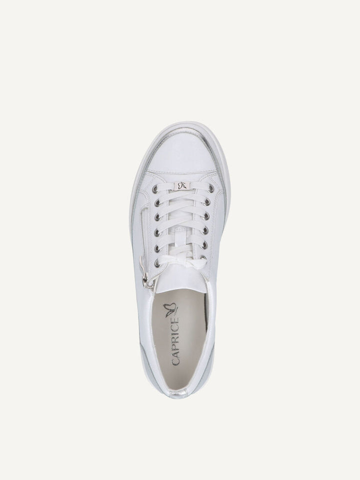 Caprice Sneaker  23706-44  White/Silver