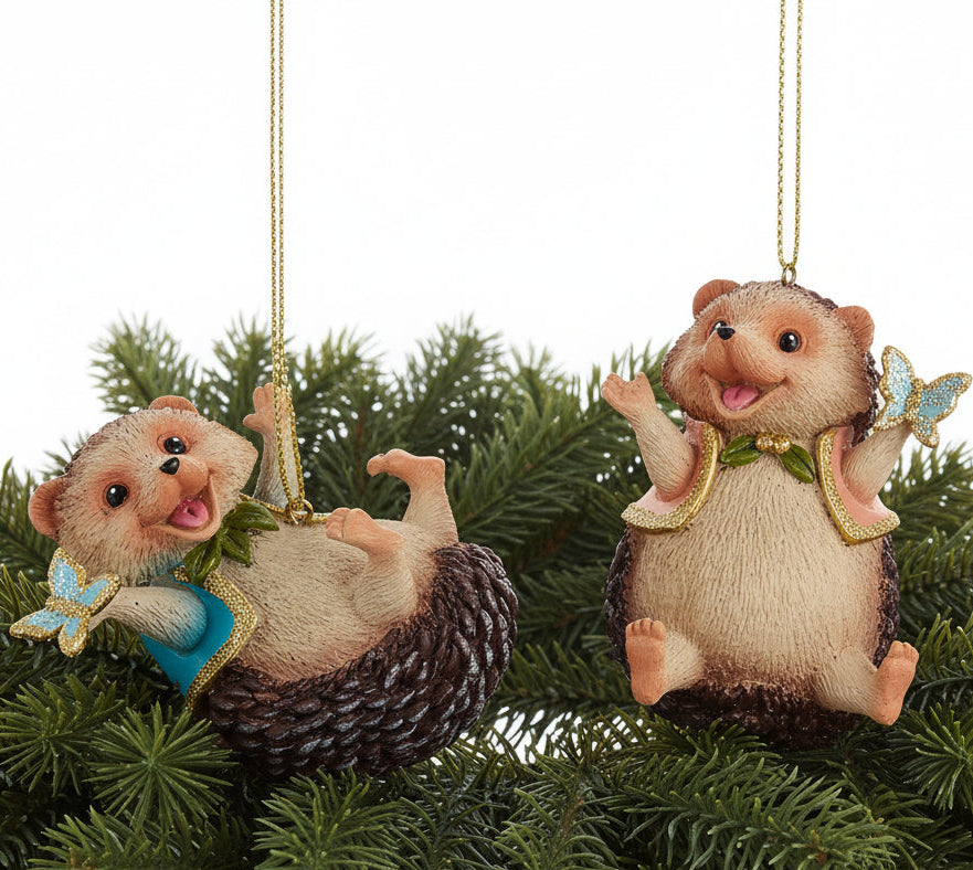 Kurt Adler Hedgehog in Vest