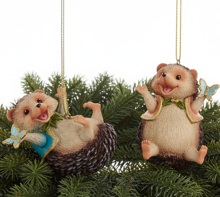 Kurt Adler Hedgehog in Vest