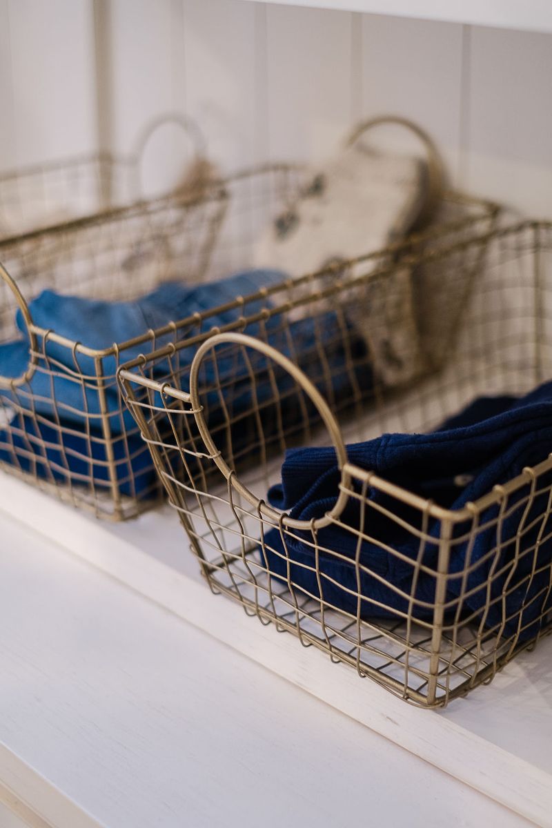 Tag Metal Wire Basket G16085