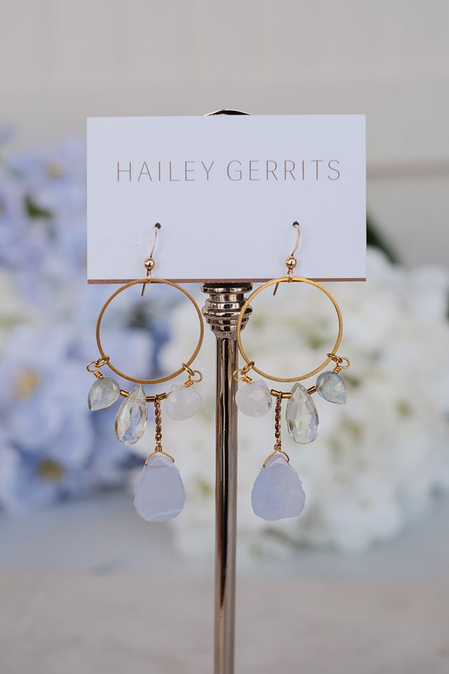 Hailey Gerrits Nilima Earrings E06BLA