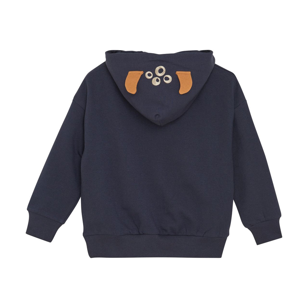 Minymo Boys Long Sleeve Hooded Sweatshirt   134014-7021