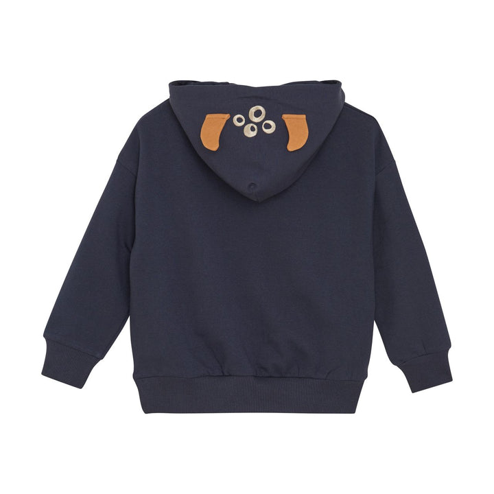 Minymo Boys Long Sleeve Hooded Sweatshirt   134014-7021