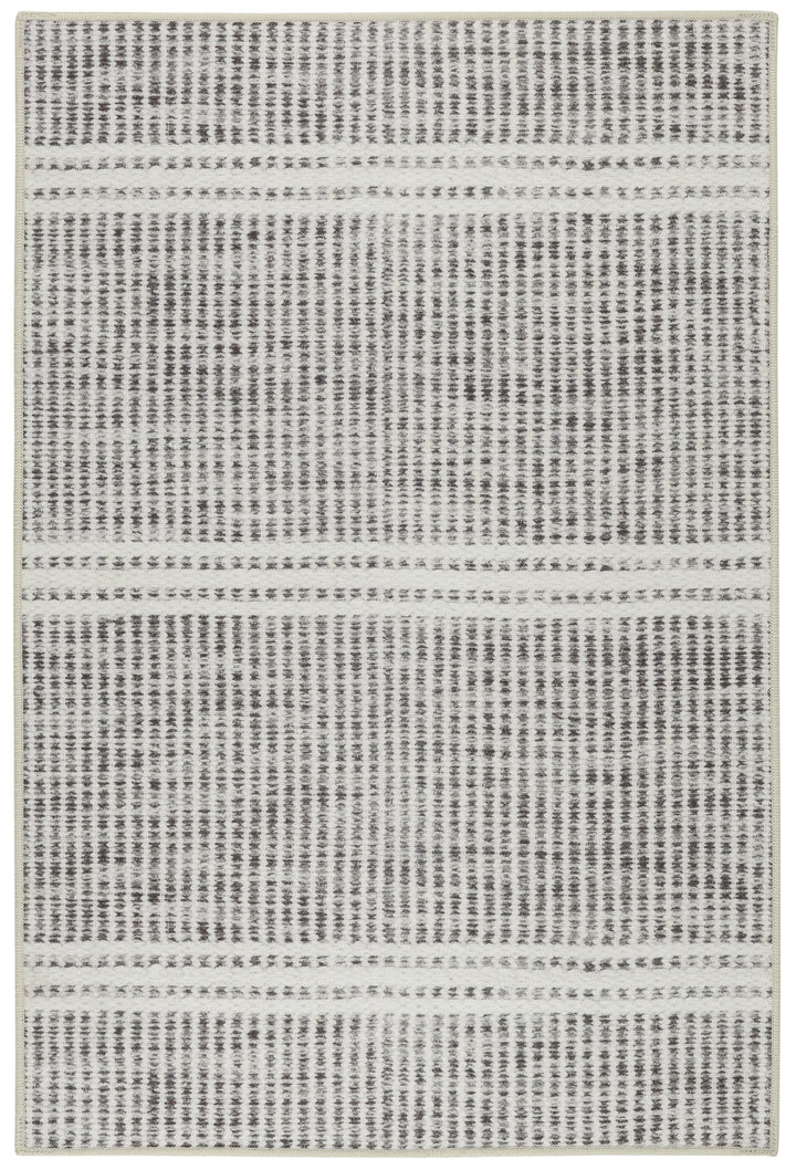 Malta Grey Machine Washable Rug