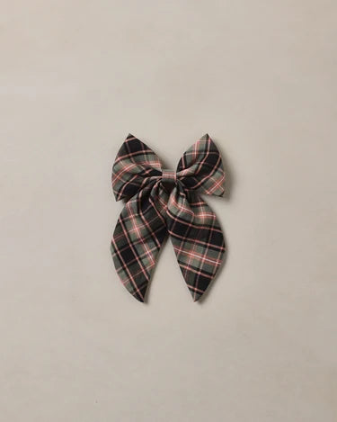 Noralee Girls Everly Bow   NLA003HUNT   Tartan