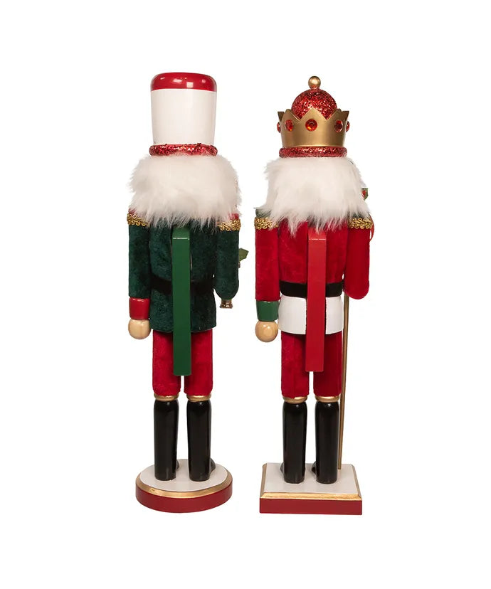 Kurt Adler Holly and Berries Nutcracker  F2215