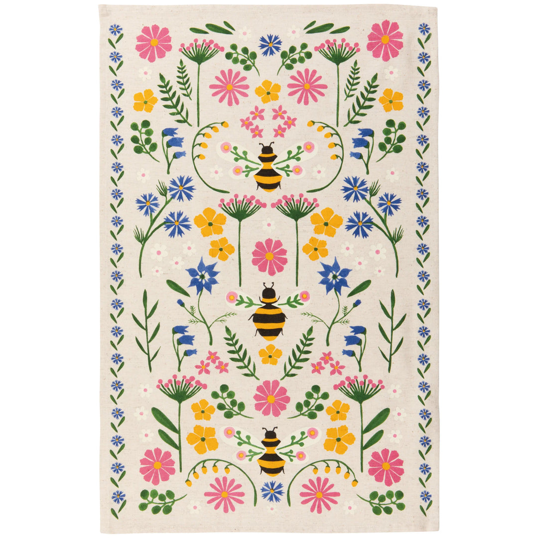 Danica Teatowel  NKT4155D  Bee Garden