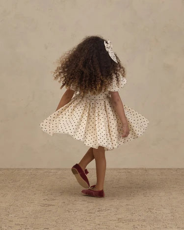 Noralee Girls Sofia Dress   NL090PRNC   Black Daisy