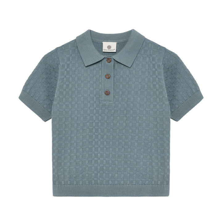 Enfant Boys Knit Polo   230620-7680