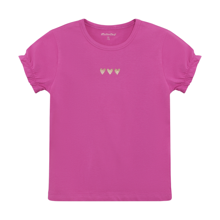 Minymo Girls Short Sleeve Tee     124470-6023