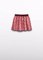 Abel & Lula Girls Pleated Skirt   5518-2   Rojo