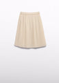 Abel & Lula Girls Midi Lame Skirt   5519-35   Avena