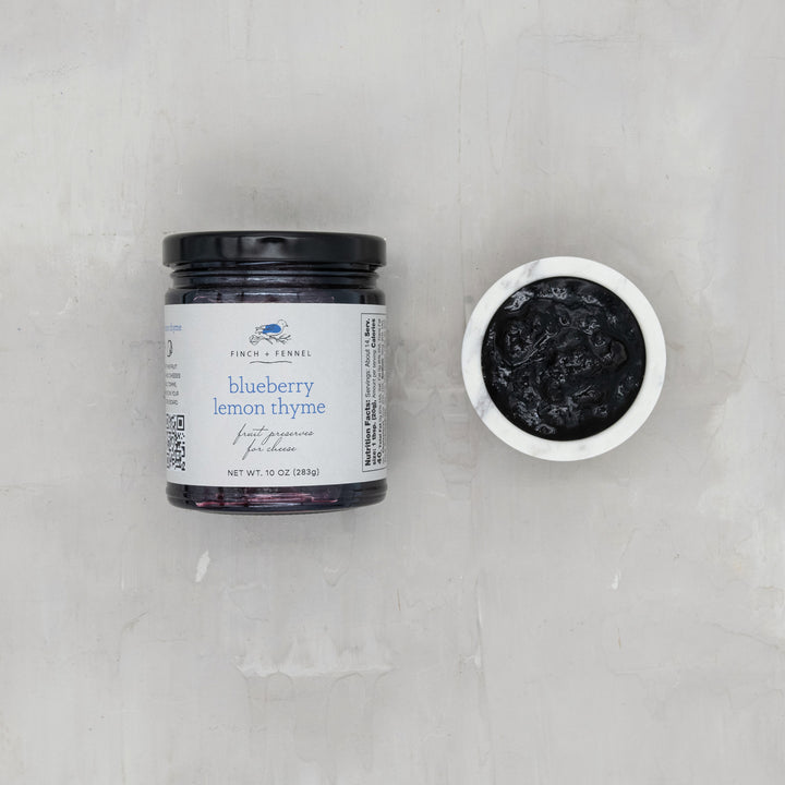 Finch & Fennel Blueberry Lemon Thyme Preserves