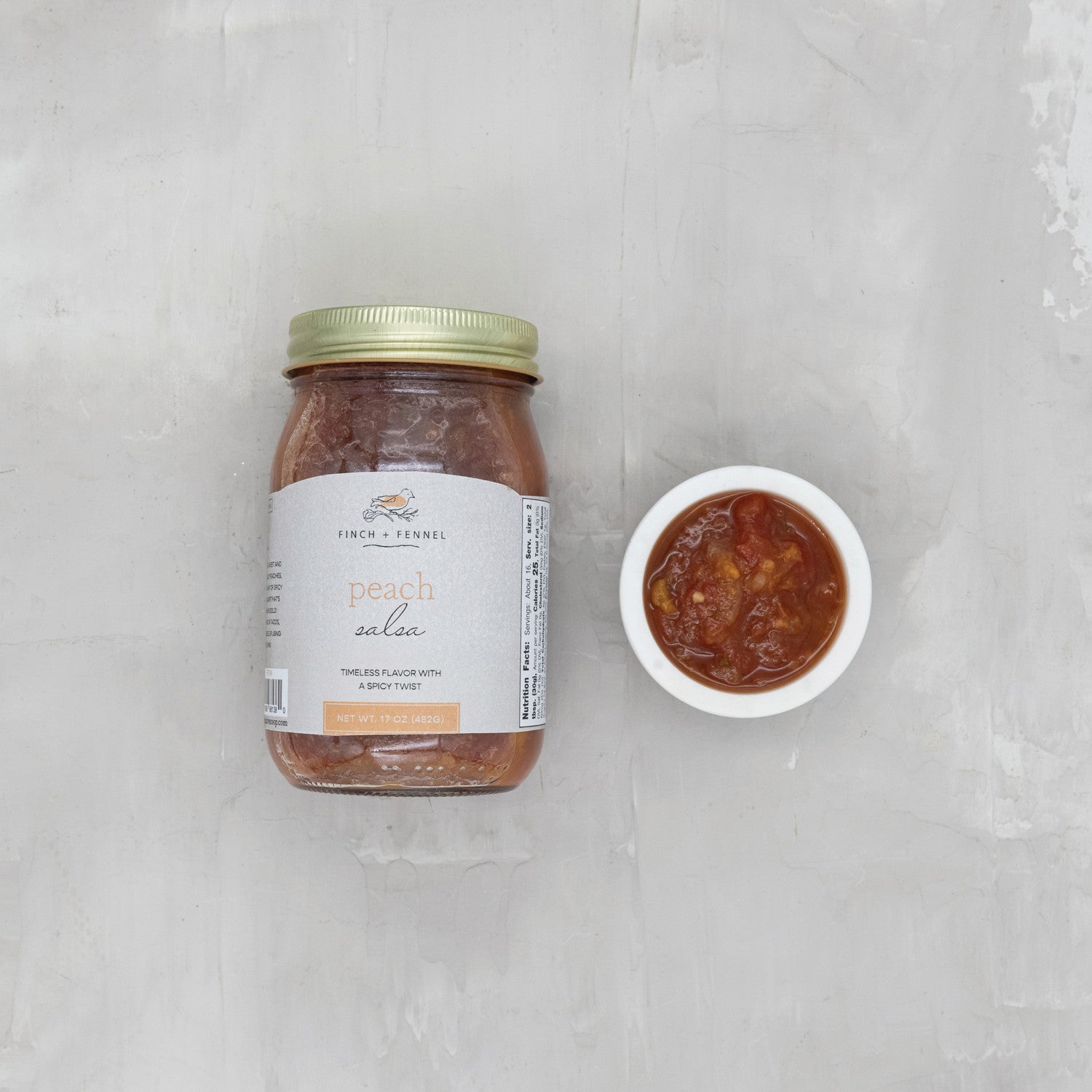 Finch & Fennel Peach Salsa