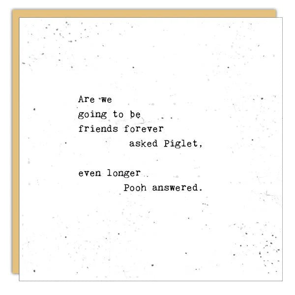 Cedar Mountain Card - Friends Forever