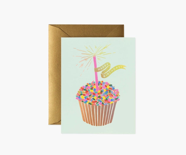 Rifle Paper Co. Card Cupcake Birthday GCB051