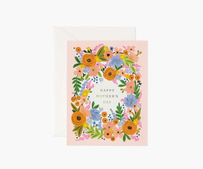 Card  -  Happy Mother's Day Floral