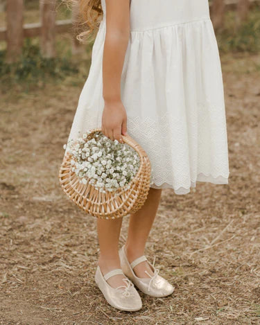 Noralee Girls Georgia Dress  NL030BAIL  White **