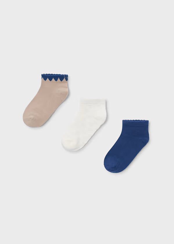 Mayoral Girls Sock Set  10187-82  Porcelana