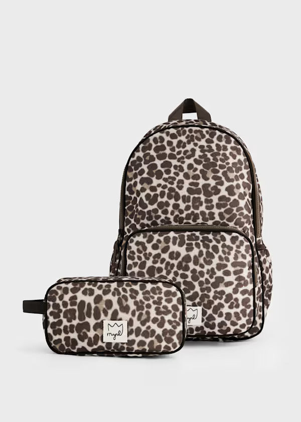 Mayoral Girls Backpack and Pencil Case   10325-25   Castana