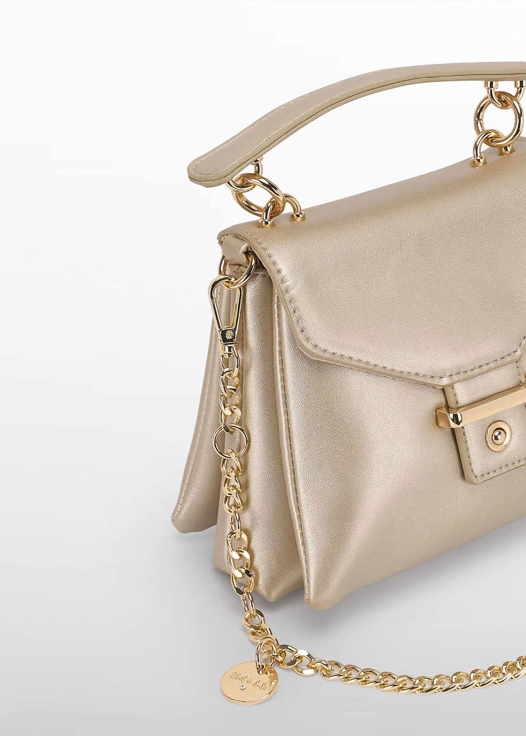Abel & Lula Girls Trapeze Bag   5480-93   Champagne