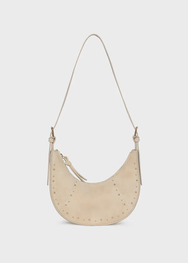 Mayoral Girls Faux Suede Crescent Purse   10338-55   Arena