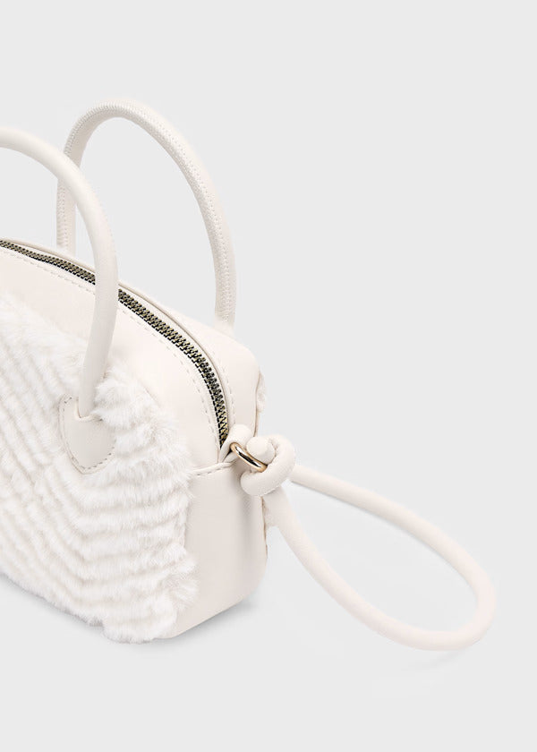 Mayoral Girls Faux Fur Handbag   10084-54   Arena