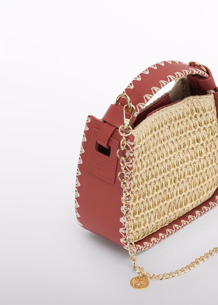 Abel & Lula Girls Raffia Bag    5484-17   Teja