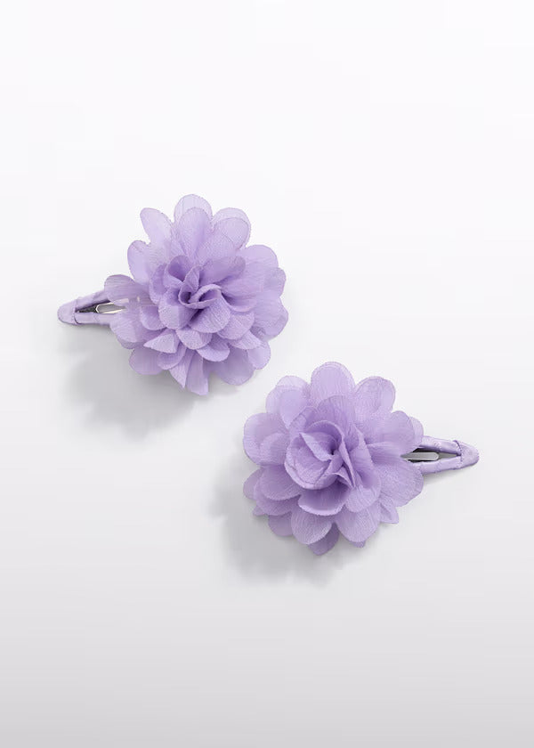 Abel & Lula Flower Hair Clip Set of 2   5439