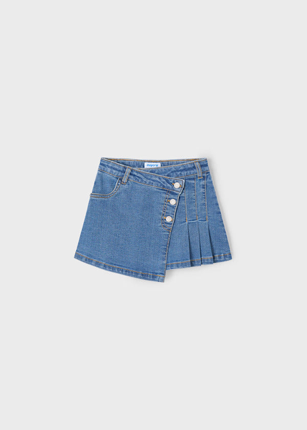 Mayoral Girls Denim Skirt   3902-17   Medio